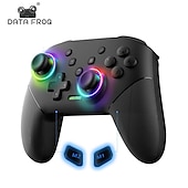 levne Videohry-bezdrátový ovladač pro konzoli Nintendo Switch oled pro gamepad s 600mah dobíjecí baterií programovatelnou funkcí turbo