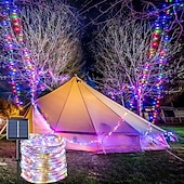 preiswerte Solarschulenleuchten-solar kupferdraht licht park rasen party außenbeleuchtung weihnachten string zimmer layout dekorative string licht