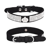 economico Collari, pettorine e guinzagli per cani-Prodotti per cani Prodotti per roditori Collari Cravatta / Papillon Regolabile Portatile Duraturo Esterno Marcia Strass