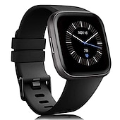 preiswerte Fitbit-Uhrenarmbänder-Smartwatch-Band Kompatibel mit Fitbit Versa 2 / Versa Lite / Versa SE / Versa Silikon Smartwatch Gurt Frauen Männer Sportarmband Ersatz Armband
