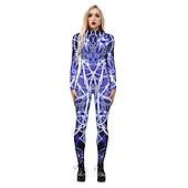 Superheld Halloween Zentai-Anzüge Cosplay Kostüm Catsuit Karnevalskostüm Ganzkörperanzug Glänzend Erwachsene Damen Halloween Karneval Party Einfache Halloween-Kostüme Verkleiden preiswerte Halloween-Superheld Halloween Zentai-Anzüge Cosplay Kostüm Catsuit Karnevalskostüm Ganzkörperanzug Glänzend Erwachsene Damen Halloween Karneval Party Einfache Halloween-Kostüme Verkleiden