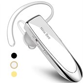 economico Cuffie TWS wireless-Auricolare Bluetooth V5.0 Cuffie Wireless Handsfree con Microfono 24 Ore Cuffie da Guida 60 Giorni di Standby per iPhone Android Samsung Laptop Autista