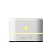 abordables Lumières intelligentes-Lampe LED intelligente simulation de flamme humidificateur à ultrasons diffuseur d&#039;aromathérapie 7 couleurs lumière diffuseur USB filtre gratuit diffuseur d&#039;huile essentielle désodorisant pour