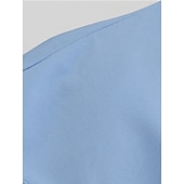 olcso Munkaruhák-Női Gomb Nyomtatott Vintage ruha Midi ruha Elegáns Pöttyös Hajtóka Ujjatlan Iroda Randi Tavasz Ősz Fekete Sárga