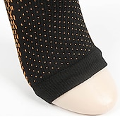 economico calzini da uomo-Calze a compressione Calze sportive 1 paio Per uomo Per donna Calzini a tubo Calzini / Calze Traspirante Comodo Antiscivolo Allenamento in palestra Pallacanestro Corsa Allenamento attivo Jogging Gli