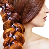 cheap Hair Styling Accessories-12pcs Cute Butterfly Hair Clips - Creative Princess Decorative Hair Accessories for Women and Girls