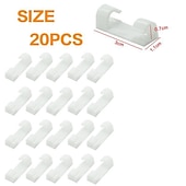 levne organizér kabelů-100/80/60/20ks kabel organizér klip přilnavý nabíječka spona stůl drát manažer kabel sluchátka linka kravaty usb držák klipy