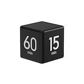 economico Elettrodomestici da cucina-cottura conto alla rovescia promemoria tempo autodisciplina timer cubo elettronico display digitale portatile multifunzionale per la vita quotidiana