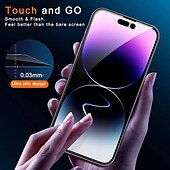 Χαμηλού Κόστους iPhone Προστατευτικά Οθόνης-3 τμχ Προστατευτικά Οθόνης Για Apple iPhone 16 iPhone 15 Pro Max Plus iPhone 14 13 12 11 Pro Max Mini X XR XS Max 8 7 Plus Σκληρυμένο Γυαλί Anti-Spy προσωπικών δεδομένων Επίπεδο σκληρότητας 9H