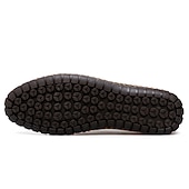 cheap Men&#039;s Slip-ons &amp; Loafers-Men&#039;s Casual Leather Loafers – Slip-On Two-Tone Driving Shoes with Non-Slip Sole for Daily Wear