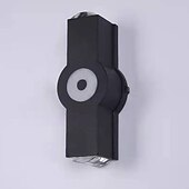 economico applique da esterno-Lampada da parete per esterni impermeabile IP65 a 2/3/4 teste, luce bianca calda 3000K, lampada da parete a croce nera moderna in alluminio ispessito, adatta per pareti esterne, corridoi, balconi, cancelli, esterni, AC85-265V