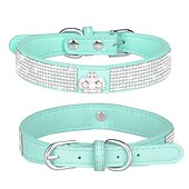 economico Collari, pettorine e guinzagli per cani-Prodotti per cani Prodotti per roditori Collari Cravatta / Papillon Regolabile Portatile Duraturo Esterno Marcia Strass