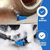 economico Decorazioni ruote auto-fuou tire wire blocker car wash tire anti-winder winding card wire device guida del catetere per auto prodotti esplosivi transfrontalieri