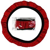 ieftine Husă Volan-1 buc. capac de volan cu fir de gheata usor universal 38 cm, rezistent la uzura, antiderapant, accesorii pentru modificarea masinii, accesorii auto fara inel interior