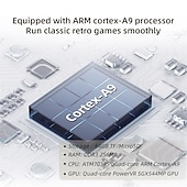Недорогие Игровые консоли-Anbernic rg35xx ретро портативная игровая консоль Linux-система 3,5-дюймовый ips-экран портативный карманный видеоплеер 10000+ игр подарок мальчику, рождественские подарки на день рождения для друзей