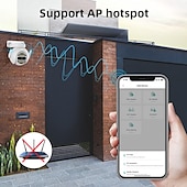 お買い得  屋内IPネットワークカメラ-4mp スピードドーム自動追跡 ptz カメラスマートホーム屋外ワイヤレス wifi カメラ監視モニター