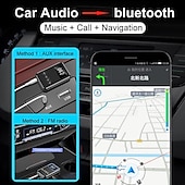 economico Casse-9 in 1 bluetooth 5.0 trasmettitore audio ricevitore musica stereo adattatore wireless 3.5mm aux jack trasmettitore fm per auto tv mp3 pc