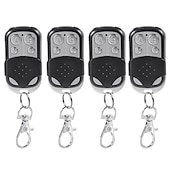 cheap Household Appliances-Universal 433MHz Garage Door Remote Duplicator, 4-Button Gate Remote Cloning Transmitter Control