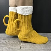 abordables Accesorios-Cerveza Oktoberfest Disfraz Calcetines Oktoberfest / Cerveza Alemán Munich prados Hombre Mujer Paño de estilo tradicional Calcetines