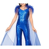 preiswerte Kleider für die Blumenmädchen-Jumpsuits Bodenkurzlänge Blumenmädchen Kleid Federkleid Modenschau  Auftritte Junior Süßes Abschlussballkleid Organza mit Federn  Fell Funkel  Glänzen Disco Fit 3-16 Jahre Kleid zum Beeindrucken