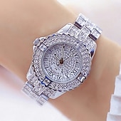 baratos Relógios Quartz-Irmã abelha Feminino Relógios de Quartzo Diamante Cronógrafo Moda Relógio de Pulso IMPERMEÁVEL Decoração Correia de Aço Inoxidável Assista