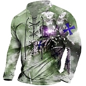 chevaliers de malte chemise graphique pour hommes imprimés templiers créateur de mode décontracté henley t-shirt extérieur usage quotidien vacances vert clair bordeaux croix bleue à lacets coton rose abordables T-shirts de foi-chevaliers de malte chemise graphique pour hommes imprimés templiers créateur de mode décontracté henley t-shirt extérieur usage quotidien vacances vert clair bordeaux croix bleue à lacets coton rose