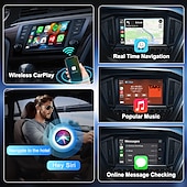 abordables adaptadores carplay-Carlinkit CPC200-U2W Mini2 No aparece la pantalla (salida por APP) 1 Din iOS Carplay inalámbrico Conecte y Utilice para Universal Magotan