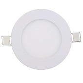 cheap Light Bulbs-LED Ultra thin Downlight Lamp 3W 6W 9W Led Ceiling Recessed Grid Downlight Slim Round Panel Light