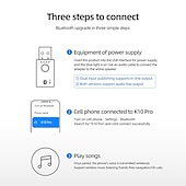 cheap USB Hubs-USB Bluetooth 5.1 Adapter for PC Speaker TV 4 In 1 Wireless Music Audio Receiver 3.5mm Jack AUX Transmitter