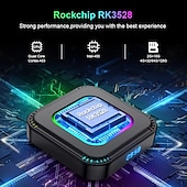 levne TV boxy-lemfo chytrý tv box hk1 rbox k8 android 13 8k android tv box rgb light 4gb 128gb rk3528 wifi6 duální wifi 2023 pk android 12 6k