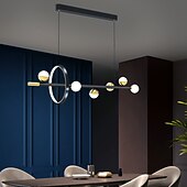 cheap Pendant Lights-Ceiling Pendant Light Globe Design Modern Pendant Light for Dining Room Kitchen Restaurant Bar Creative Golden Lighting Fixtures Nordic Line Hanging Ceiling Lamp 110-240V