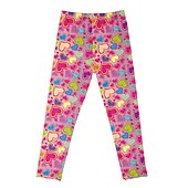 abordables Pantalones-Niños Chica Polainas Corazón Activo Exterior 7-13 años Otoño