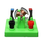 cheap Office Supplies-DIY DC Motor Model Kit - Educational Physics Experiment Toy for Students, Hands-On Learning Tool