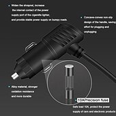 رخيصةأون شواحن السيارات-3 way 2 usb socket charger 12v car cigarette lighter splitter multocket led car fast charger adapter