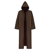 economico Costumi da uomo-Obi-Wan Kenobi Anakin Skywalker Cavaliere Jedi Costume Cosplay Mantello con Cappuccio Cosplay di film for Per uomo Per donna Adulti Carnevale Mascherata