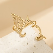 tanie Akcesoria i więcej-Elf Halloween Ear Cuffs punkowy gotyk Ubrać się Dla dorosłych Damskie Halloween Karnawał Mardi Gras Łatwe kostiumy na Halloween Wystroić