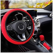 ieftine Husă Volan-1 buc. capac de volan cu fir de gheata usor universal 38 cm, rezistent la uzura, antiderapant, accesorii pentru modificarea masinii, accesorii auto fara inel interior