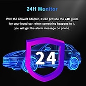 abordables DVR pour voiture-k18 4g wifi car dash cam dvr with 2.0 lcd screen gps camera recorder 1080p dual lens avant et arrière wdr with gps dash cam