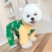 billiga Hundkläder och tillbehör-Hund Katt Tröja Mode söt stil Vinter Andningsfunktion Mjuk Tvättbar Bekväm Utomhus Ledigt / vardag Hundkläder for Bichon Frisé Pommeran valpen eller det lilla husdjuret Fjäril Small