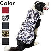 baratos Casacos-Cachorros Gatos Casacos Jaqueta Moda Estilo bonito Inverno Respirável Macio Lavável Confortável Ao ar livre Casual / Diário Roupas para cães for Bichon Frise Pomerânia Animais de Pequeno Porte
