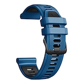 baratos Relógios Garmin-Pulseiras de Relógio para Garmin Fenix 7 Pro 6 5 Plus Epix Pro 47mm Approach S70 47mm S62 S60 Forerunner 955 255 945 745 Instinct 2 Marq Descent Quatix 22mm Silicone Substituição Alça 22mm Ajustável