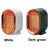 お買い得  暖房器具-ポータブル電気ヒーター サーモスタット付き 1200W 安全で静かな PTC セラミックヒーター 最大 20 平方メートルまで加熱 屋内 冬 温風送風機 ミニ ラジエーター ヒーター ファン 家庭用 寝室 バスルーム オフィス ro