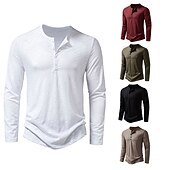 economico Cime-Medievale Rinascimento 17° secolo Lunghezza media Costume Cosplay Camicia Pirata Cavaliere Vichingo Tinta unita Costume Per uomo Halloween Mascherata Casual Quotidiano Fiera Rinascimentale Adulti