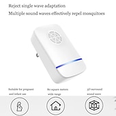 cheap Bug Zapper-Ultrasonic Mosquito Repellent Insect Repellent Rat Repellent Household Mosquito Repellent Lamp Cockroach Repellent Artifact Inte