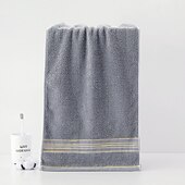 cheap Towels-Cotton Bath Towel Household Soft Absorbent Towel Adult Universal Wash Towel Back To School College Student