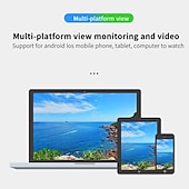 זול מצלמות רשת IP פנימיות-מצלמה אלחוטית wifi ip dome, מצלמת מעקב חיצונית עמידה למים, מצלמה במעגל סגור ir מצלמה לזיהוי תנועה, רשת אודיו דו כיוונית ptz מצלמת אבטחה ביתית לתינוק, חנות, משרד, חיית מחמד, זקן