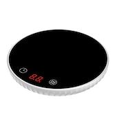 abordables Électroménager-Dessous de verre à température constante affichage numérique coussin chauffant isolation de chauffage tapis de café thermostatique intelligent base de tasse de chaleur
