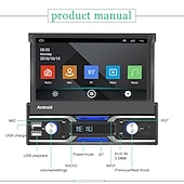 Χαμηλού Κόστους Σετ Bluetooth Αυτοκινήτου/Hands-free-7 ιντσών 1din android 10.1 ραδιόφωνο αυτοκινήτου autoradio οθόνη αφής συσκευή αναπαραγωγής πολυμέσων αυτοκινήτου υποστηρίζει ασύρματη αναπαραγωγή αυτοκινήτου και αυτόματες λειτουργίες android κάμερα
