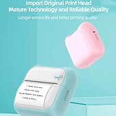 זול ציוד לציור, ציור ואמנות-מיני כיס מדפסת bluetooth תמונה תמונה hd תווית תלמיד נייר תרמי תלמיד שאלה שגויה מיני מדפסת ניידת ללמידה