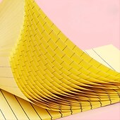baratos materiais de pintura, desenho e arte-200 folhas/pacote notas adesivas autoadesivas linha horizontal simples bloco de notas azul rosa amarelo design kawaii adesivos bloco de papel de memorando